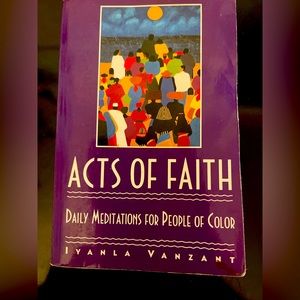 Iyanla Vanzant’s daily meditations book Acts of Faith